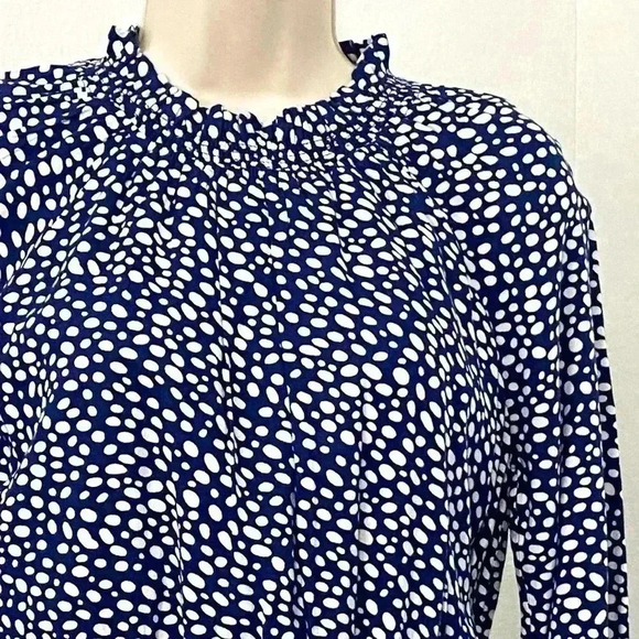 Boden Polka Dot Smocked Dress New Big Girl Youth Nautical Coastal Prep - Picture 4 of 10